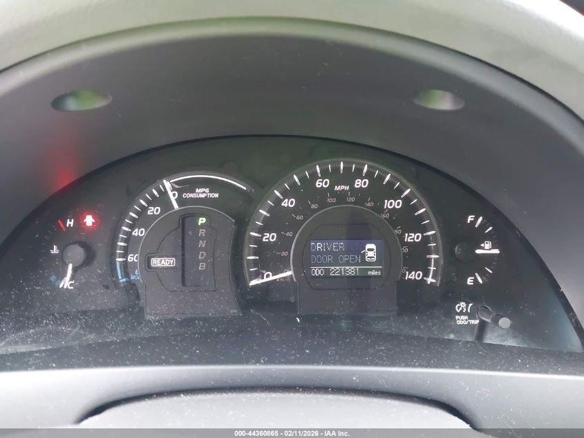 2008 Toyota Camry Hybrid VIN: 4T1BB46K68U036830 Lot: 44360865