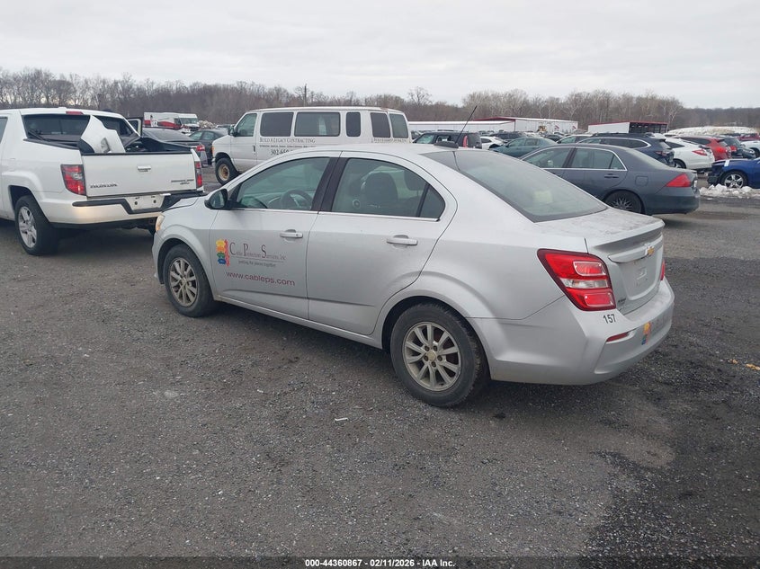 2017 Chevrolet Sonic Lt Auto