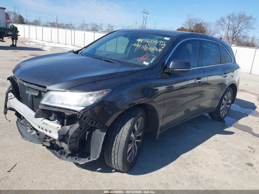 2016 Acura Mdx Technology Acurawatch Plus Packages/Technology Package