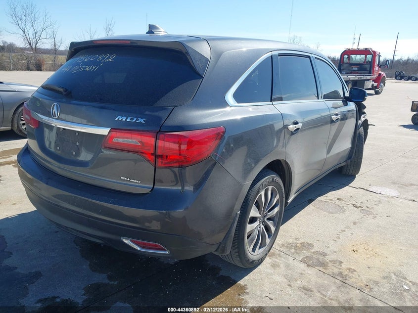 2016 Acura Mdx Technology Acurawatch Plus Packages/Technology Package
