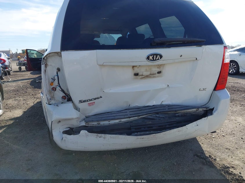 2006 Kia Sedona Ex/Lx VIN: KNDMB233766055824 Lot: 44360981