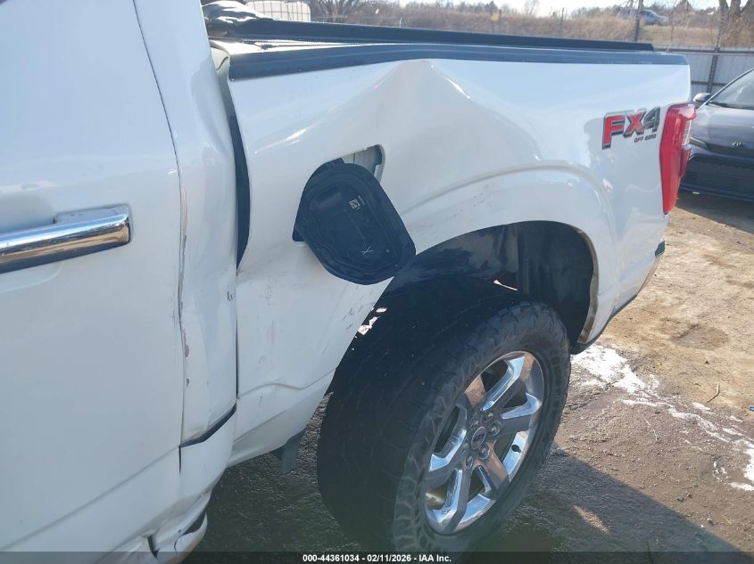 2021 Ford F-150 Lariat VIN: 1FTFW1E86MKE91021 Lot: 44361034