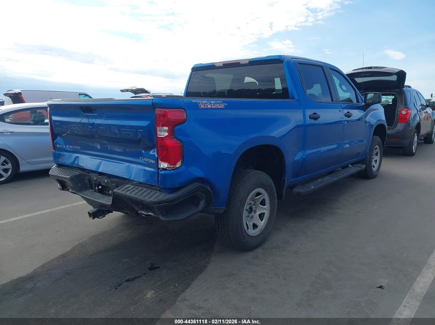 2023 Chevrolet Silverado 1500 4Wd Short Bed Custom Trail Boss