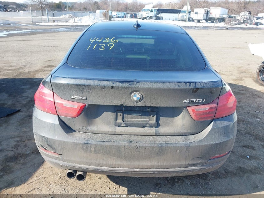 2017 BMW 430Xi Gran Coupe VIN: WBA4F9C55HG440565 Lot: 44361139