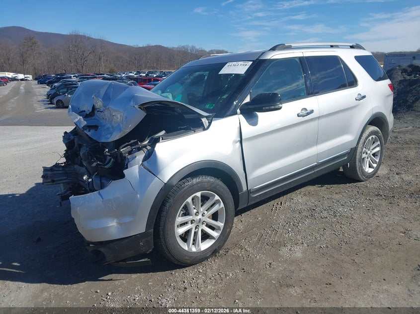 Vin: 1fm5k8d89egc20889, lot: 44857821, ford explorer xlt 20142