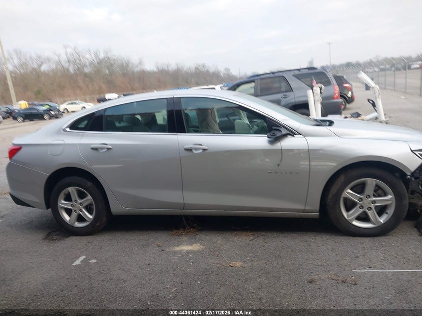 VIN 1G1ZC5ST8NF167075 2022 CHEVROLET MALIBU FWD 1FL