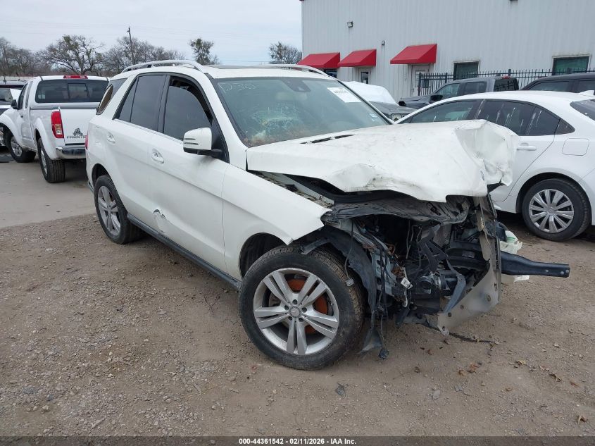 2013 Mercedes-Benz Ml 350