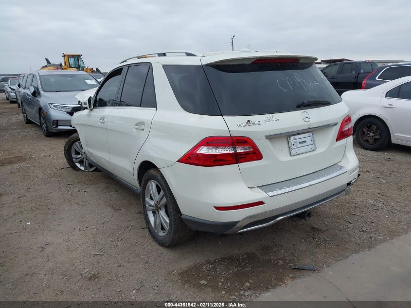 2013 Mercedes-Benz Ml 350