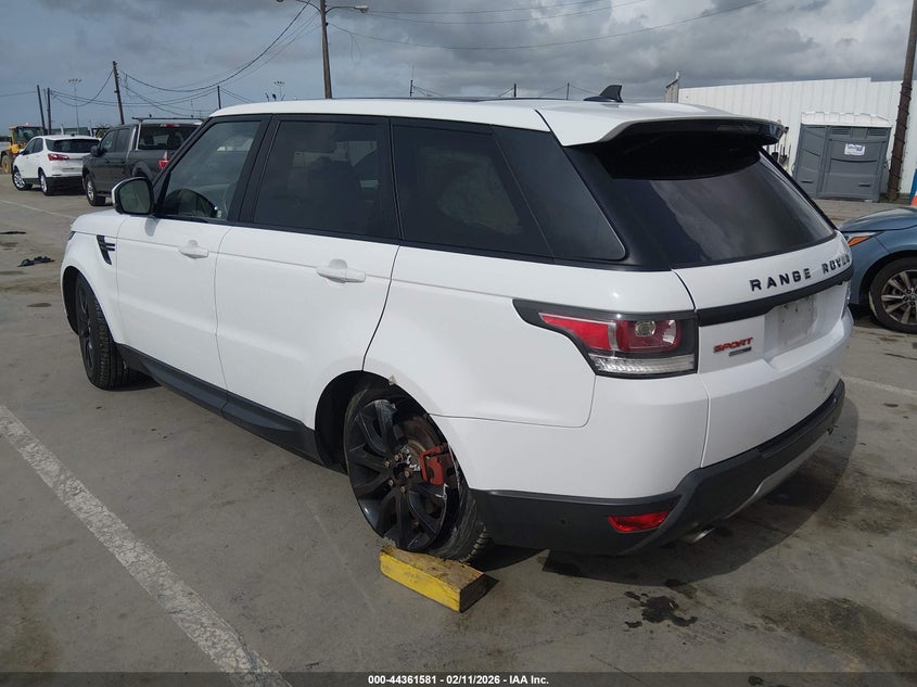 2016 Land Rover Range Rover Sport 3.0L V6 Supercharged Hse