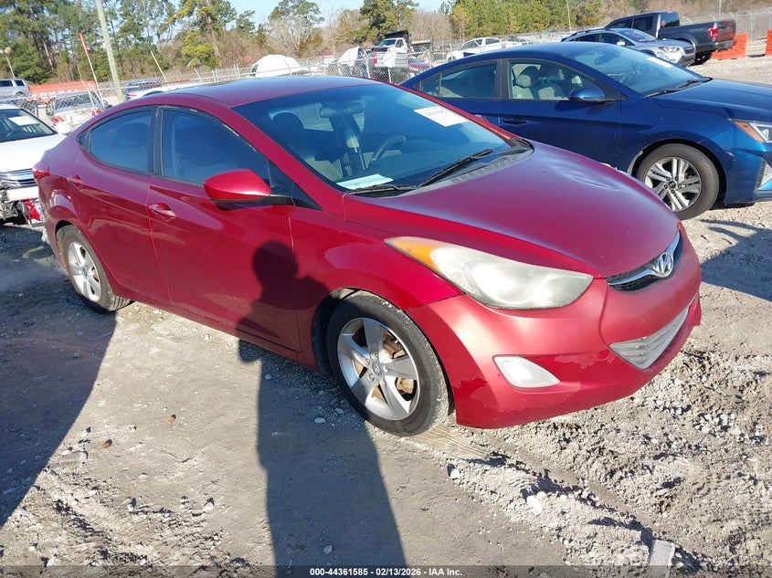 5NPDH4AEXDH433474 2013 Hyundai Elantra Gls auction photo 1