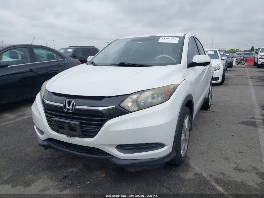 2016 Honda Hr-V Lx