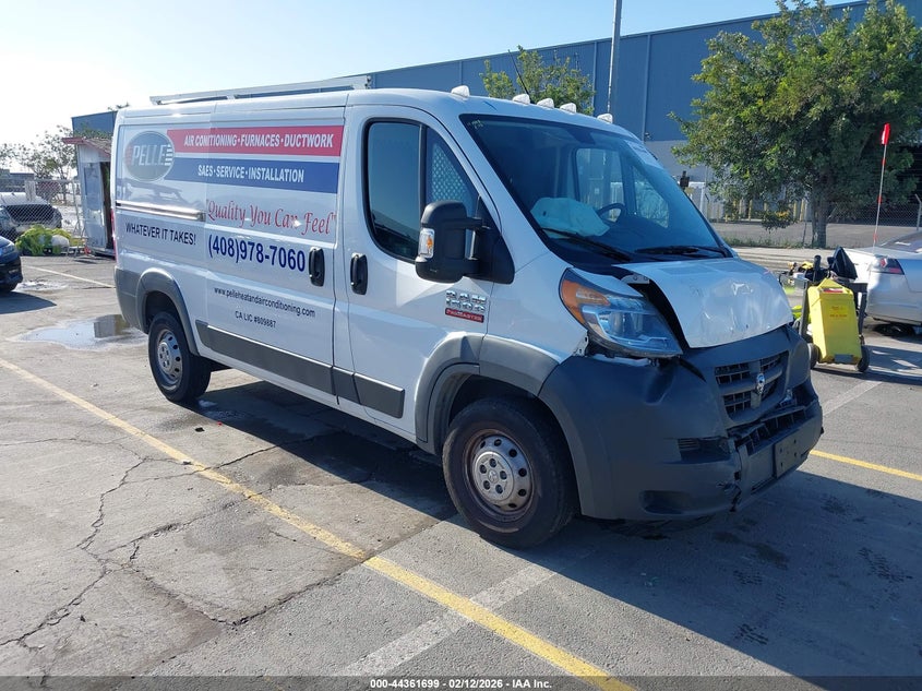 2017 Ram Promaster 1500 Low Roof 136 Wb