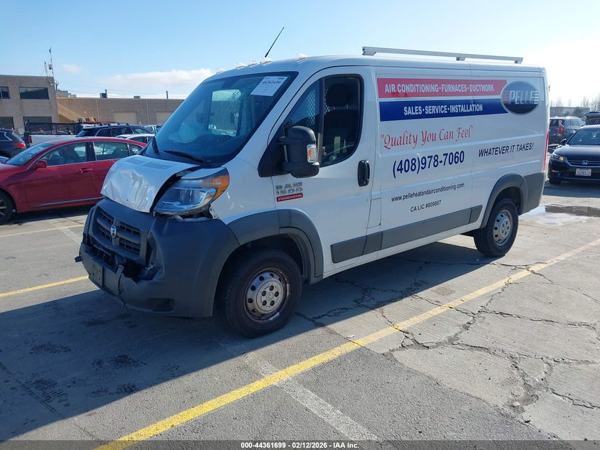 2017 Ram Promaster 1500 Low Roof 136 Wb