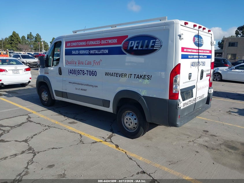 2017 Ram Promaster 1500 Low Roof 136 Wb