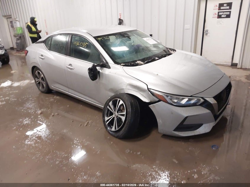 2022 Nissan Sentra Sv Xtronic Cvt