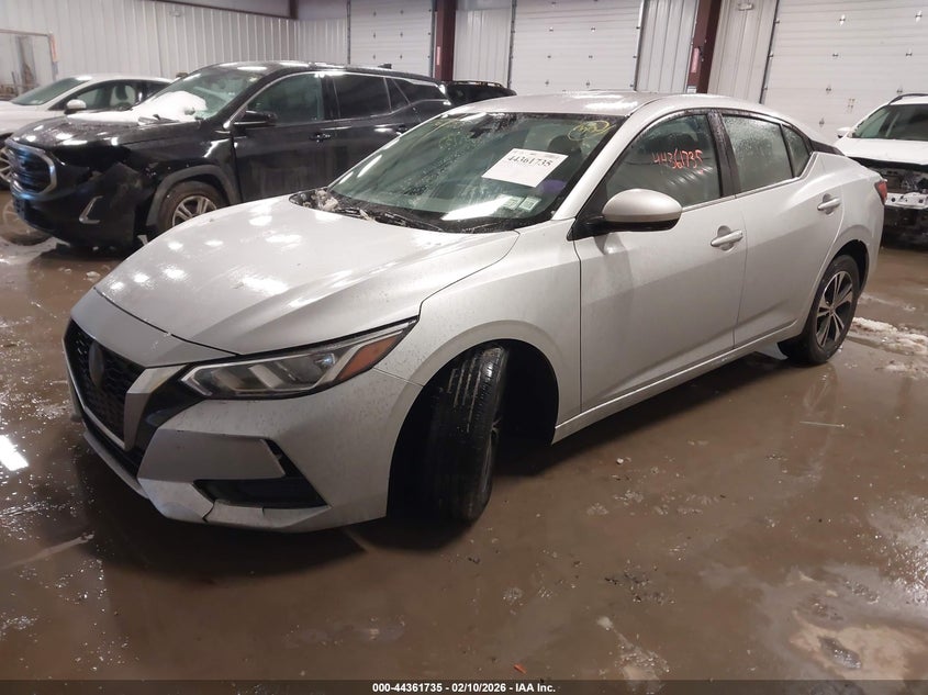 2022 Nissan Sentra Sv Xtronic Cvt