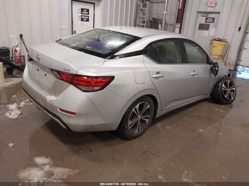 2022 Nissan Sentra Sv Xtronic Cvt