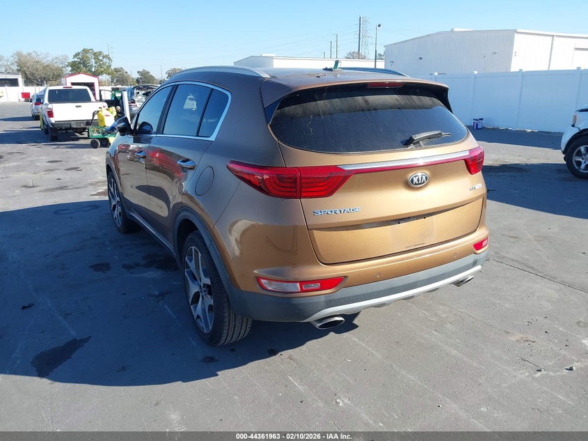 2017 Kia Sportage Sx Turbo