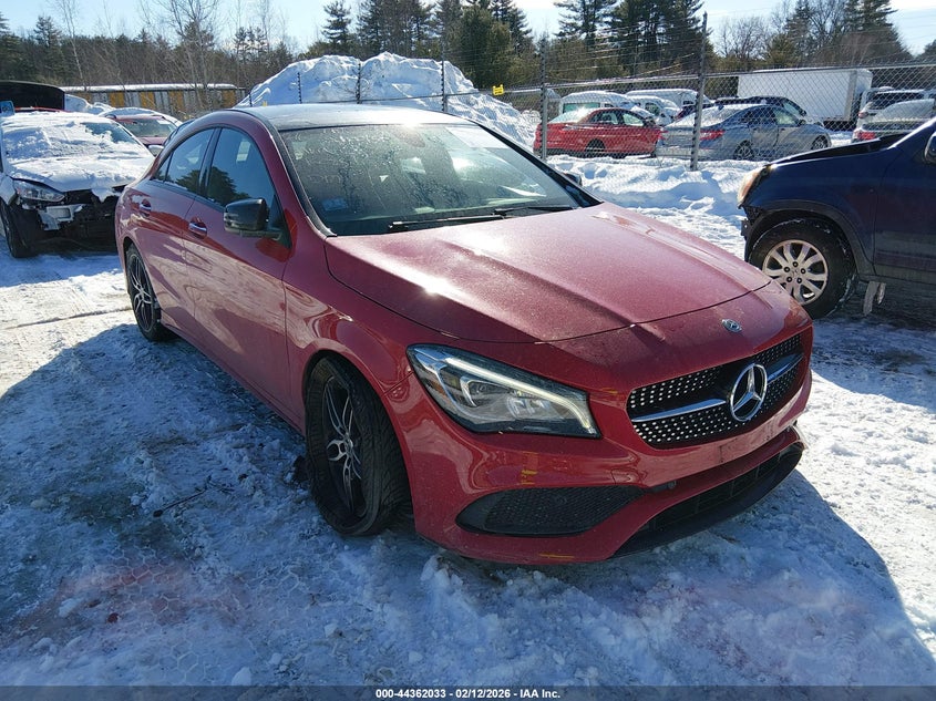 2018 Mercedes-Benz Cla 250 4Matic