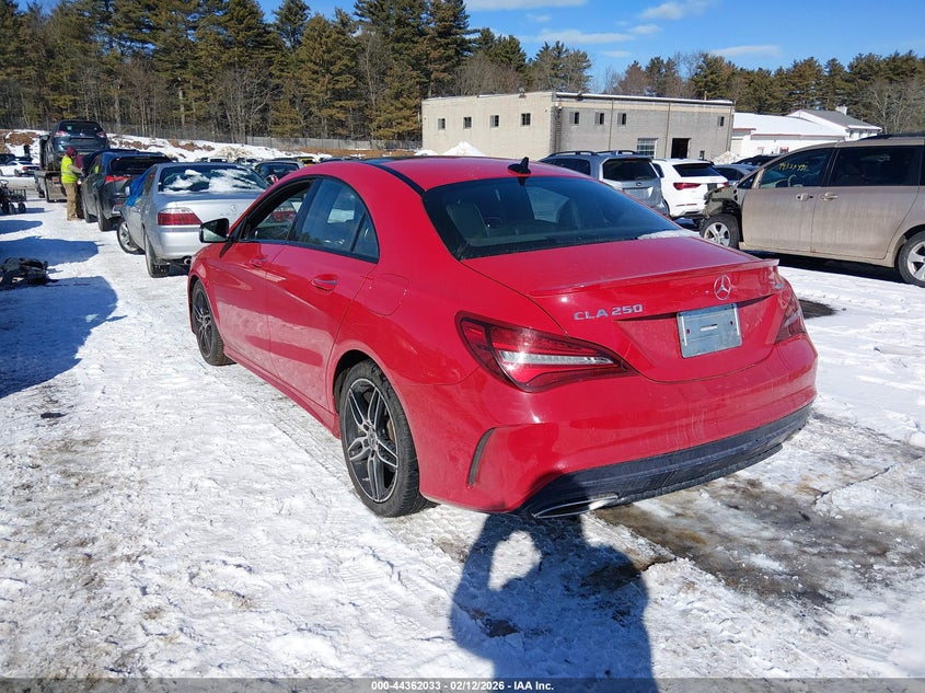 2018 Mercedes-Benz Cla 250 4Matic