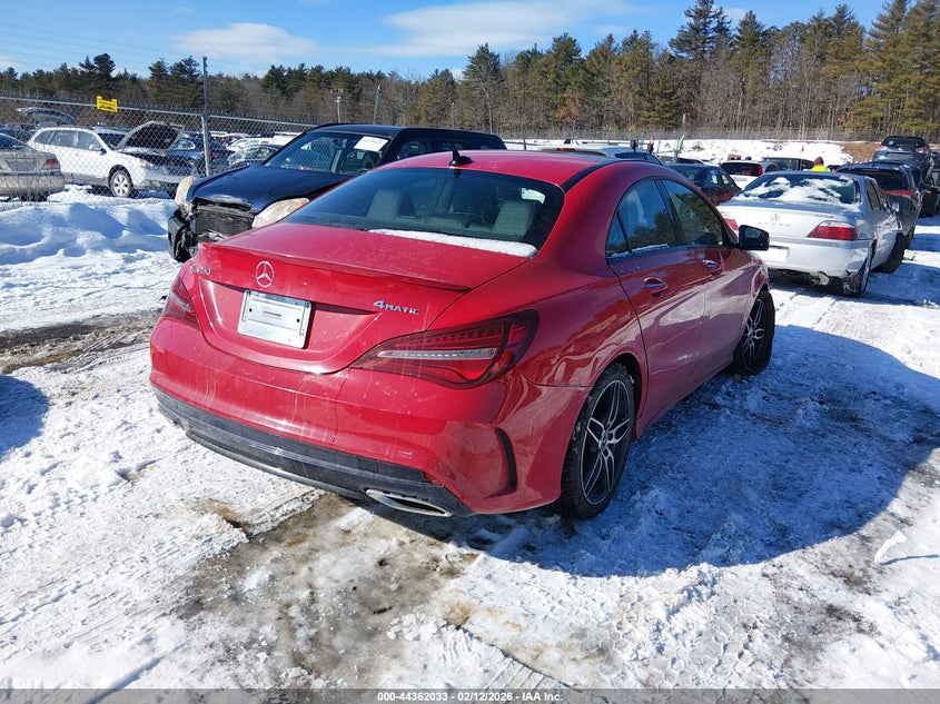 2018 Mercedes-Benz Cla 250 4Matic