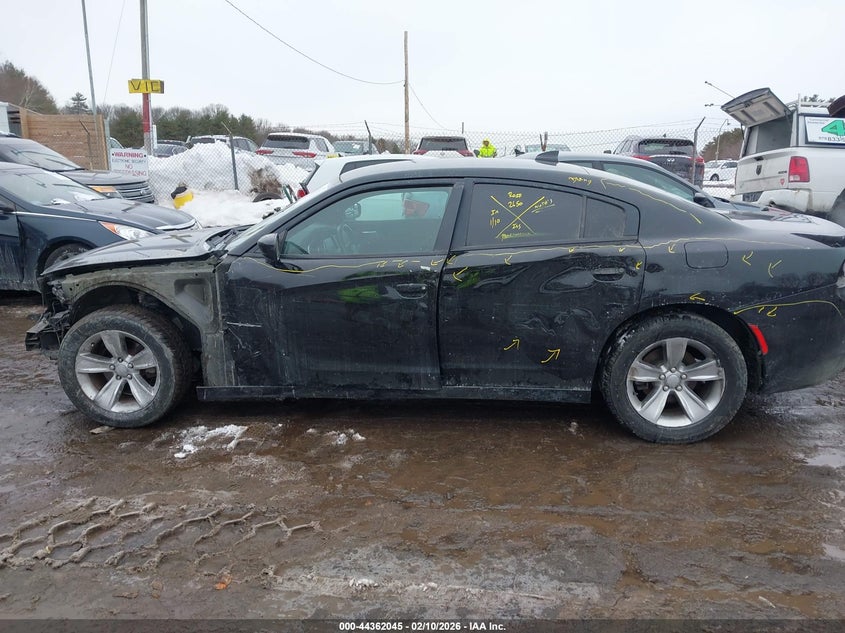 2016 Dodge Charger Sxt VIN: 2C3CDXHG5GH192666 Lot: 44362045