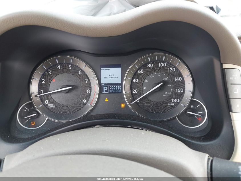 2011 Infiniti M37 VIN: JN1BY1APXBM324235 Lot: 44362073