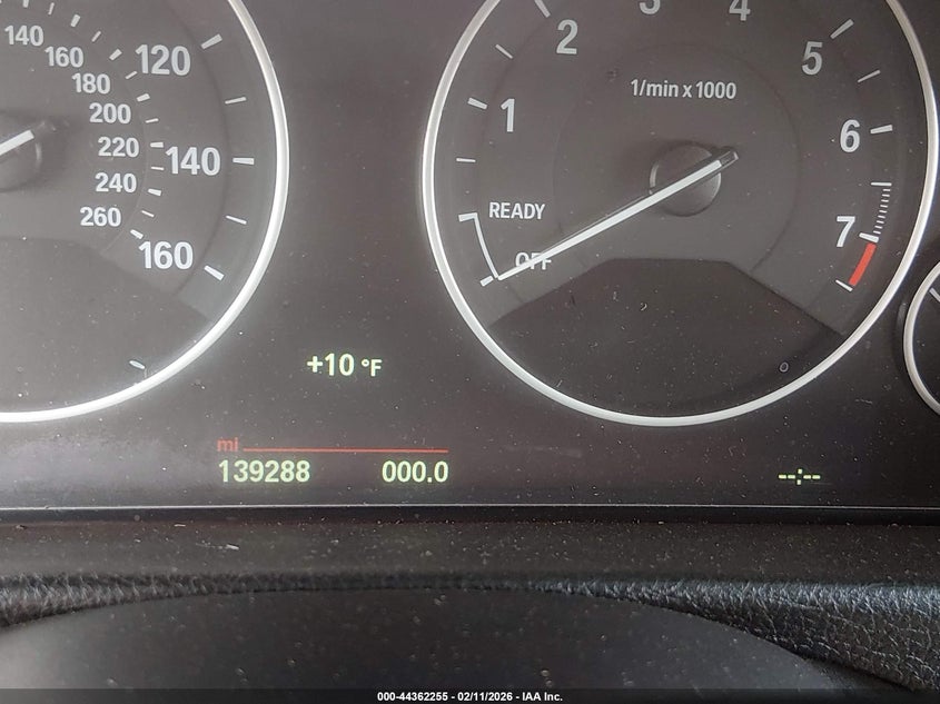 2015 BMW 328I xDrive VIN: WBA3B5G59FNS17237 Lot: 44362255