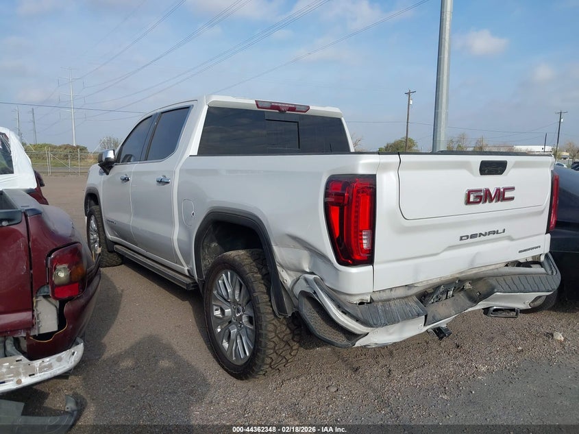 Vin: 3gtu9fel7lg295983, lot: 44858810, gmc sierra 1500 4wd  short box denali 20203
