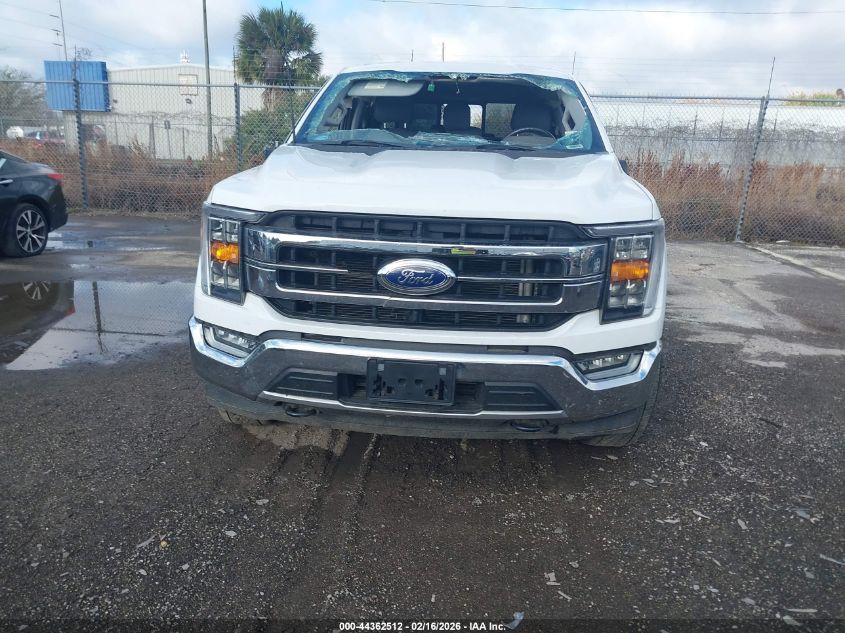 2022 Ford F-150 Lariat VIN: 1FTEW1EP5NKD44354 Lot: 44362512