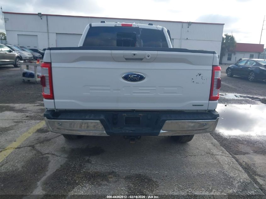 2022 Ford F-150 Lariat VIN: 1FTEW1EP5NKD44354 Lot: 44362512
