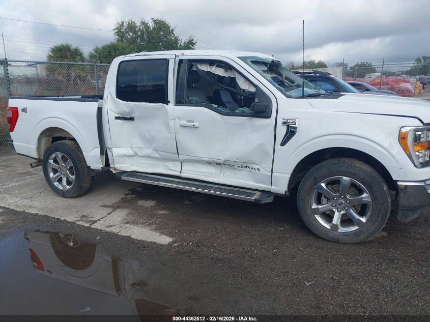 2022 Ford F-150 Lariat VIN: 1FTEW1EP5NKD44354 Lot: 44362512