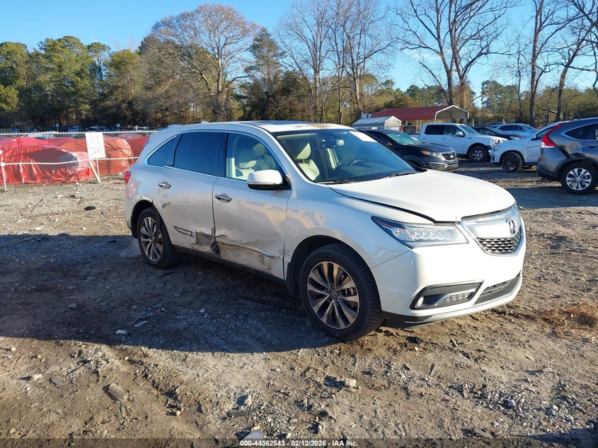2014 Acura Mdx Technology Package