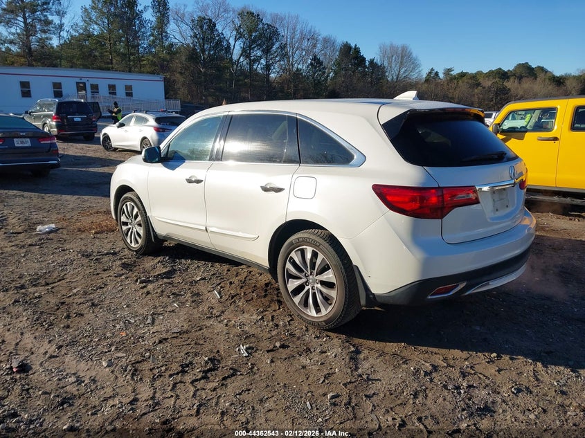 2014 Acura Mdx Technology Package