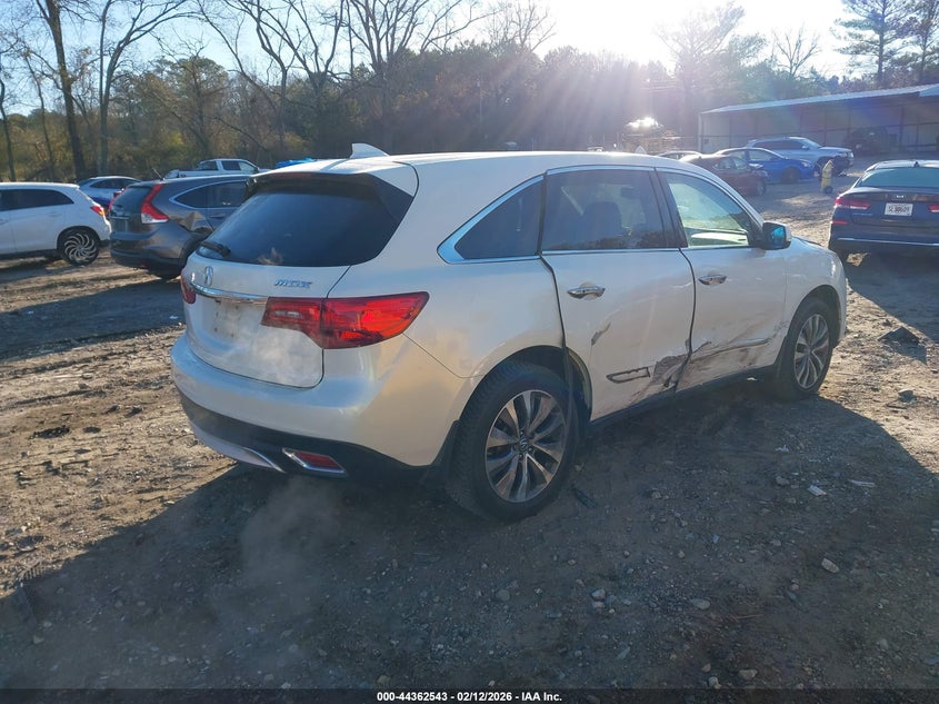 2014 Acura Mdx Technology Package
