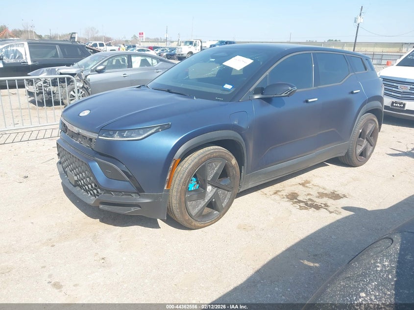 Vin: vcf1zbu29pg005670, lot: 44859018, fisker ocean one 20232