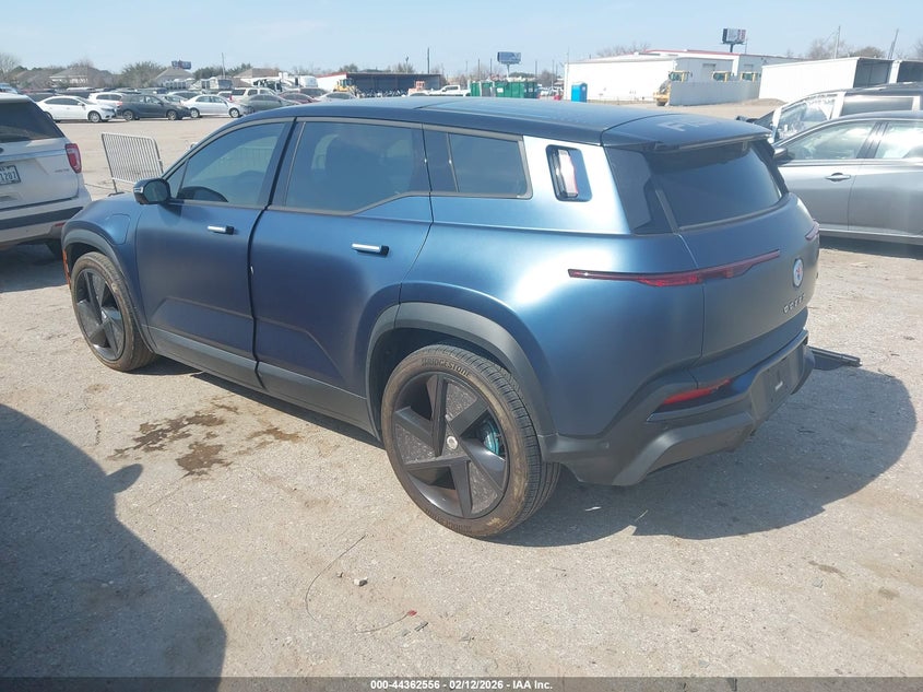 Vin: vcf1zbu29pg005670, lot: 44859018, fisker ocean one 20233
