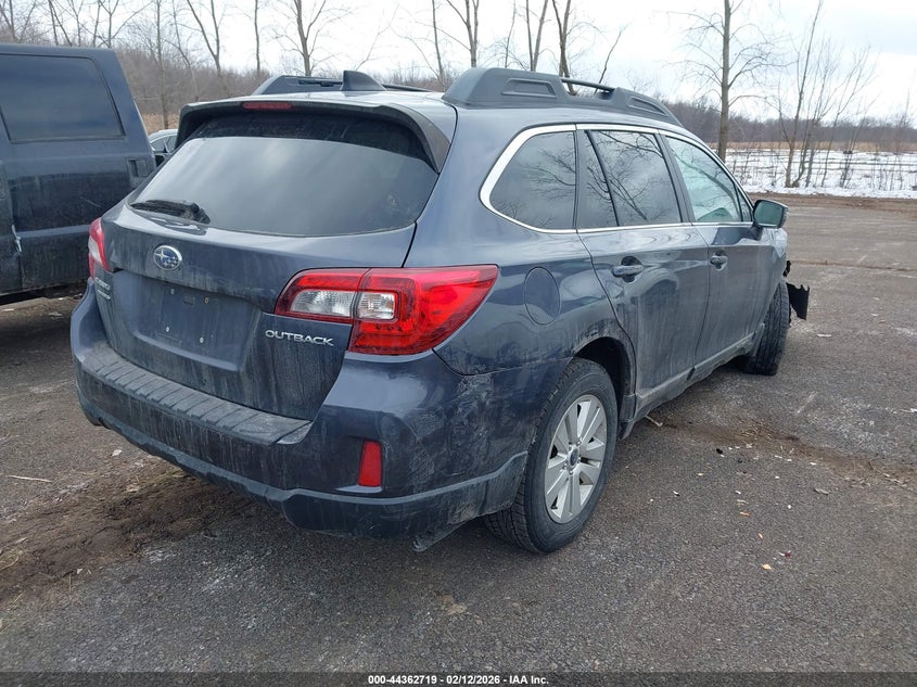 Vin: 4s4bsbhc7g3314908, lot: 44859181, subaru outback 2.5i premium 20164