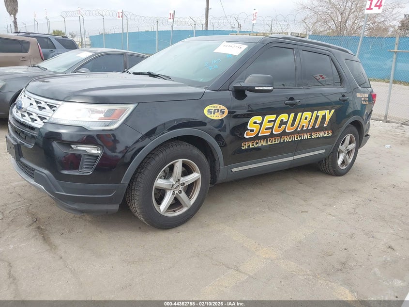 Vin: 1fm5k7d89kga46795, lot: 44859220, ford explorer xlt 20192
