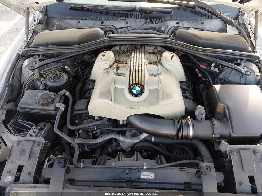 2005 BMW 645Ci VIN: WBAEH73455CF95343 Lot: 44362787