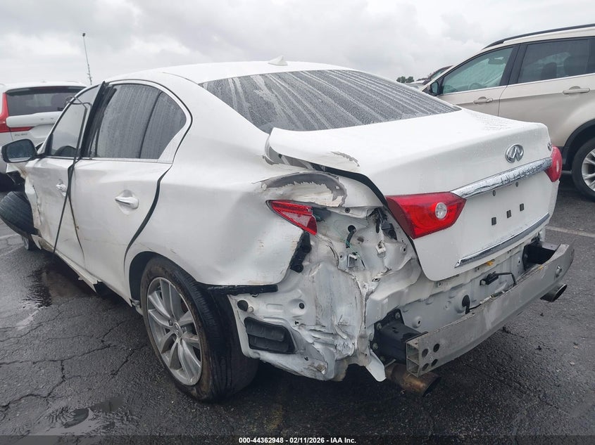 2015 Infiniti Q50 VIN: JN1BV7AP8FM345392 Lot: 44362948