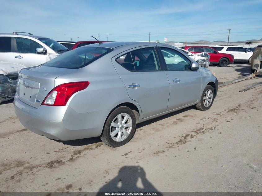 Vin: 3n1cn7ap4cl814553, lot: 44859464, nissan versa 1.6 sl 20124