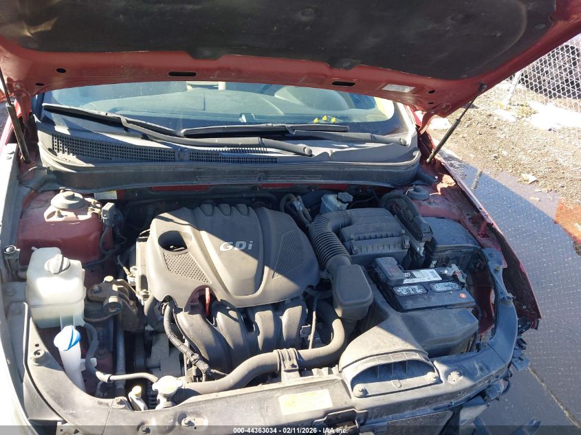 2012 Hyundai Sonata Gls VIN: 5NPEB4AC3CH463483 Lot: 44363034