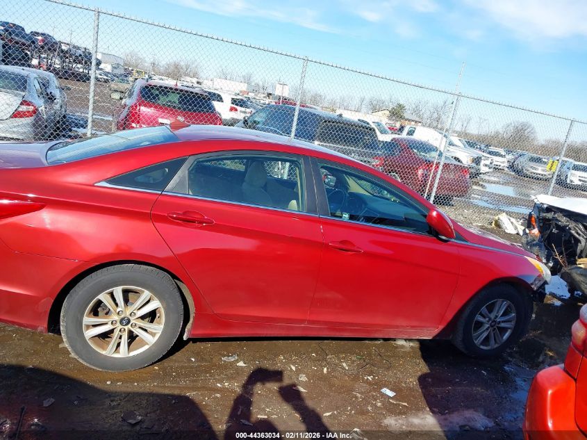 2012 Hyundai Sonata Gls VIN: 5NPEB4AC3CH463483 Lot: 44363034