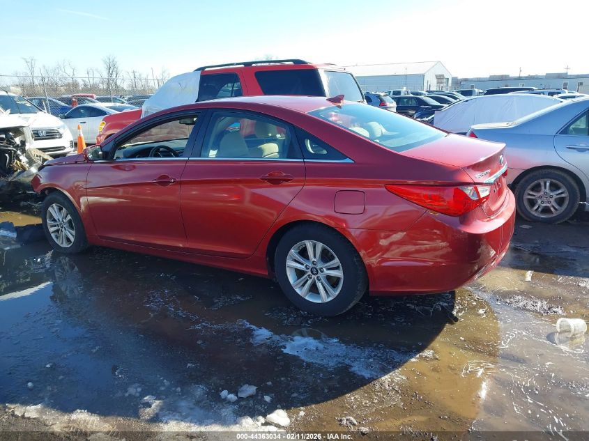 2012 Hyundai Sonata Gls VIN: 5NPEB4AC3CH463483 Lot: 44363034