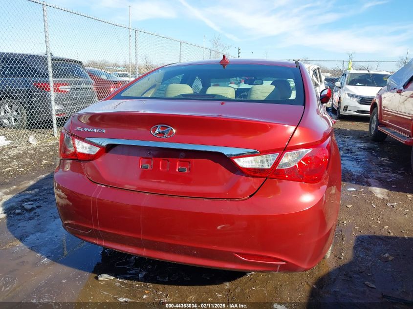2012 Hyundai Sonata Gls VIN: 5NPEB4AC3CH463483 Lot: 44363034