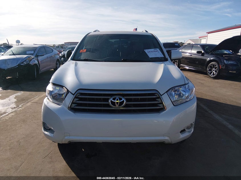TOYOTA HIGHLANDER 2008 VIN JTEDS43A682021017