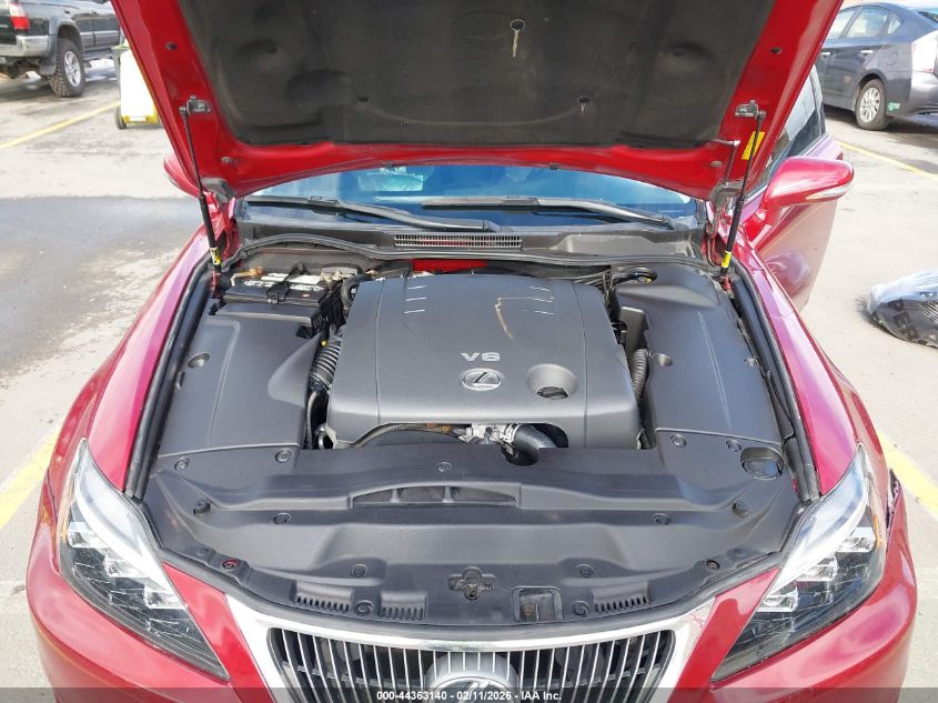 2011 Lexus Is 250 VIN: JTHBF5C28B5136317 Lot: 44363140