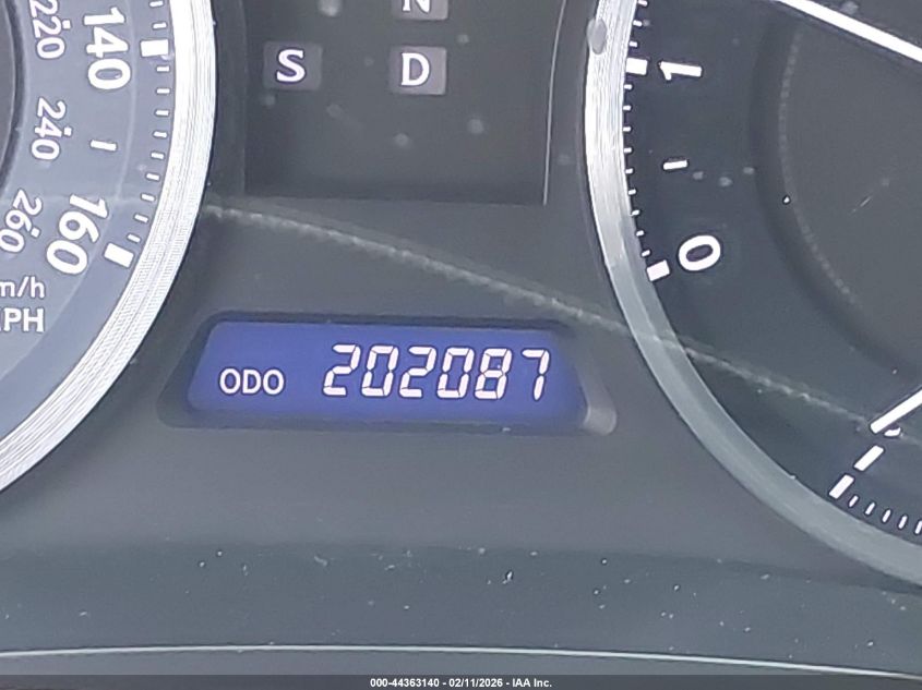 2011 Lexus Is 250 VIN: JTHBF5C28B5136317 Lot: 44363140