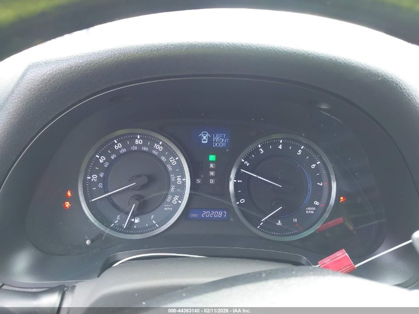 2011 Lexus Is 250 VIN: JTHBF5C28B5136317 Lot: 44363140